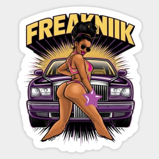 freaknik atlanta urban vibes Sticker